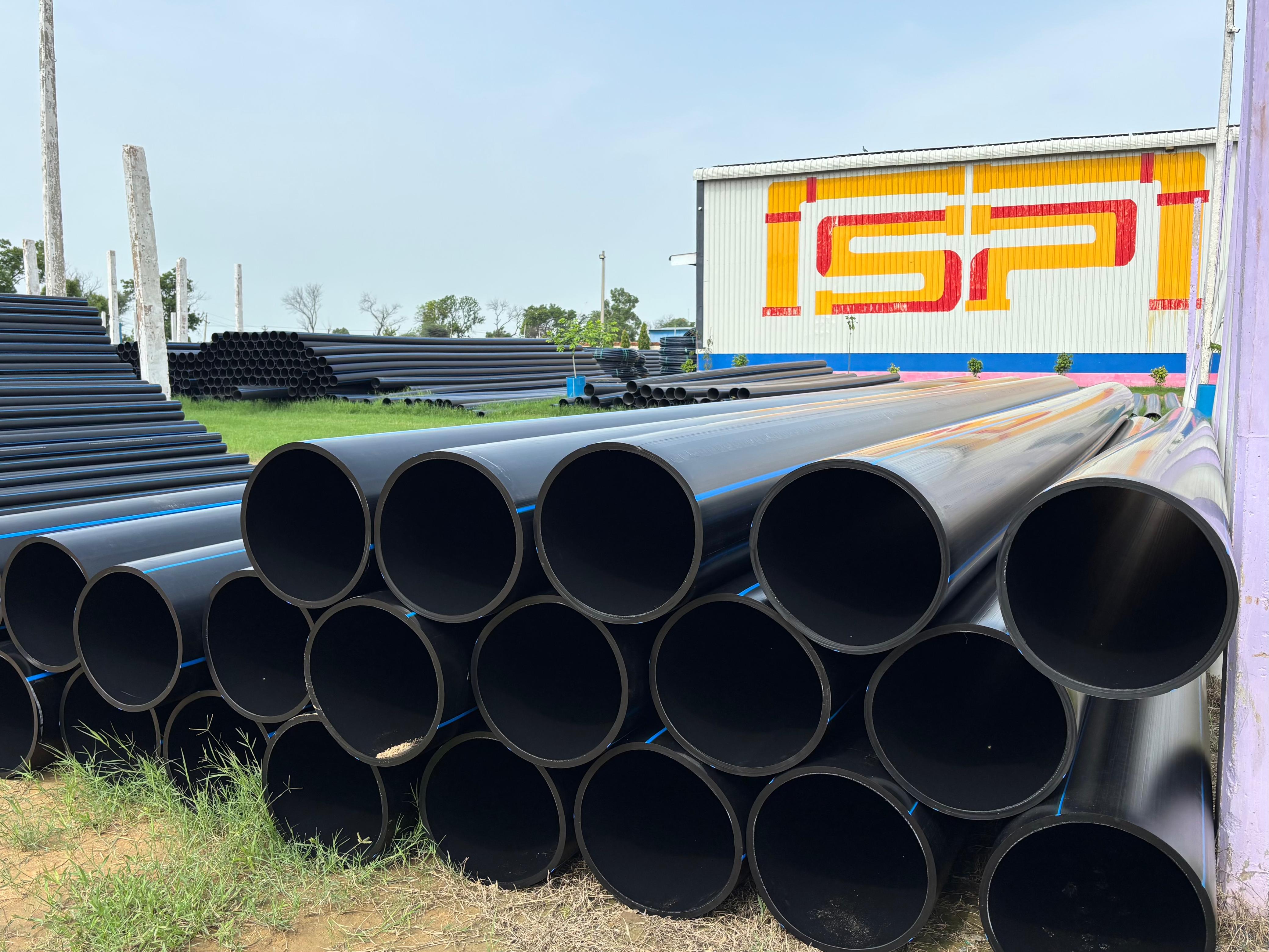 Industrial Pipe Stacks